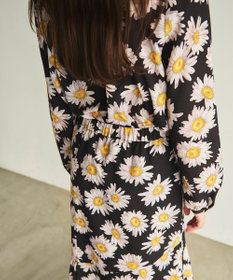 GRACE CONTINENTAL マーガレットフラワープリントスカート