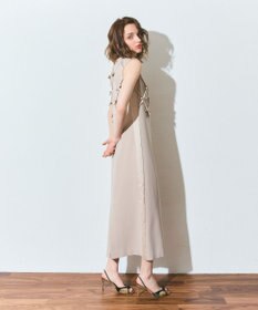 GRACE CONTINENTAL リボンモチーフドレス