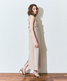 GRACE CONTINENTAL リボンモチーフドレス