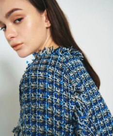 GRACE CONTINENTAL フリンジドルマンジャケット