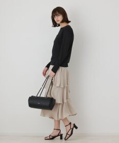 GRACE CONTINENTAL フレアティアードスカート