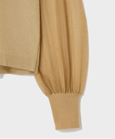 GRACE CONTINENTAL ラメコンビシアーニット