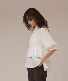 GRACE CONTINENTAL ティアードシャツチュニック