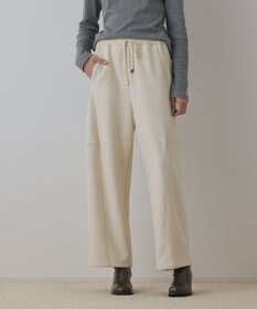 GRACE CONTINENTAL エッグラインカットパンツ ホワイト