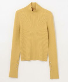 GRACE CONTINENTAL ビジューリブニットトップ