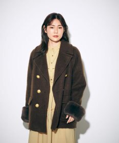 シャギーピーコート / GRACE CONTINENTAL | GRACE CONTINENTAL 