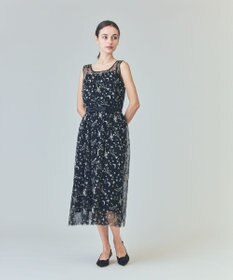 GRACE CONTINENTAL スペースembチュールドレス