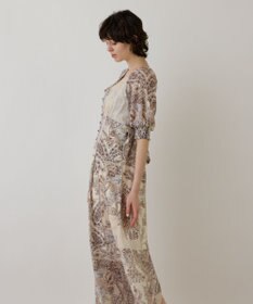 #新品#グレース#コンチネンタル#スカーフ#プリント#レース#ワンピース#ドレス スカーフプリントドレス / GRACE CONTINENTAL | GRACE