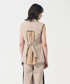 GRACE CONTINENTAL バックチュールジレ