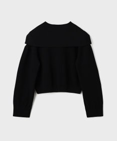 GRACE CONTINENTAL セーラーカラーニットトップ