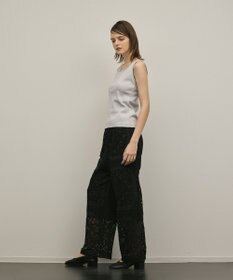 GRACE CONTINENTAL パネル刺繍パンツ