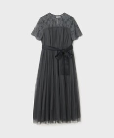 GRACE CONTINENTAL チュールプリーツドレス