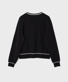 GRACE CONTINENTAL フラワープリントニットカーディガン