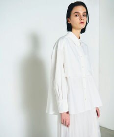 GRACE CONTINENTAL レイヤードドロストシャツ