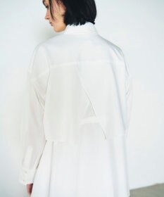 GRACE CONTINENTAL レイヤードドロストシャツ