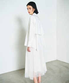 GRACE CONTINENTAL レイヤードドロストシャツ