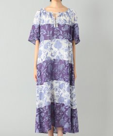 カラーブロック刺繍ワンピース / GRACE CONTINENTAL | GRACE