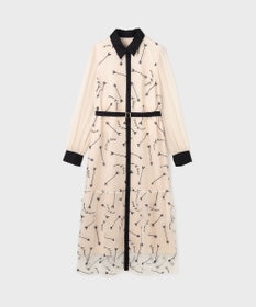 GRACE CONTINENTAL ハートアロー刺繍ワンピース