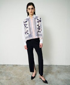 GRACE CONTINENTAL マリンスカーフコンビシャツ