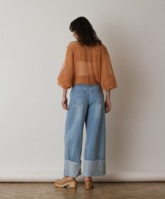 GRACE CONTINENTAL チュールプリーツトップ