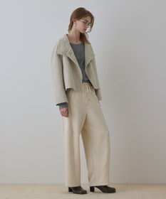 GRACE CONTINENTAL エッグラインカットパンツ