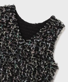 GRACE CONTINENTAL フリンジチュールベスト