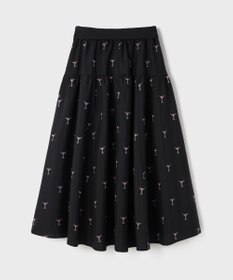 GRACE CONTINENTAL カクテルモチーフスカート