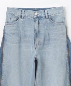 GRACE CONTINENTAL サイドジップデニムパンツ