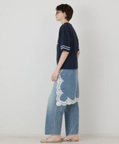 GRACE CONTINENTAL カレッジロゴプリントTシャツ