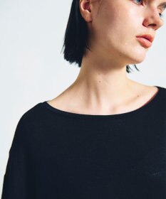 GRACE CONTINENTAL ロゴ刺繍カットトップ