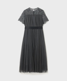 GRACE CONTINENTAL チュールプリーツドレス