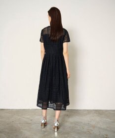 GRACE CONTINENTAL メッシュレースワンピース