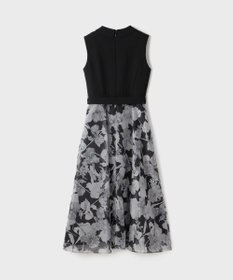 GRACE CONTINENTAL カシュクールフラワープリントワンピース