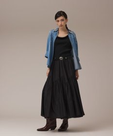 GRACE CONTINENTAL デニムハーフスリーブシャツ