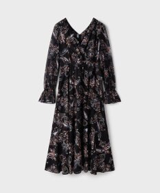 GRACE CONTINENTAL ペイズリーカシュクールワンピース