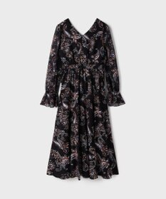 GRACE CONTINENTAL ペイズリーカシュクールワンピース