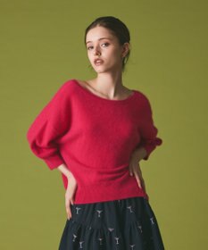 GRACE CONTINENTAL カシミヤファートップ