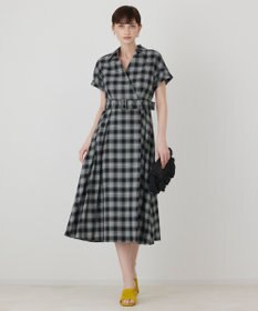 GRACE CONTINENTAL ラップフレアワンピース