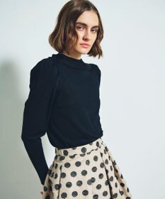 GRACE CONTINENTAL タックスリーブニットトップ