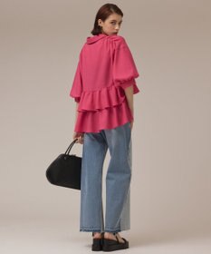 GRACE CONTINENTAL ティアードシャツチュニック ピンク