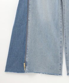 GRACE CONTINENTAL サイドジップデニムパンツ