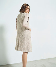 GRACE CONTINENTAL ツイードジレワンピース