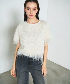 GRACE CONTINENTAL フリンジトップ