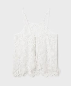 GRACE CONTINENTAL フラワーレースキャミソール