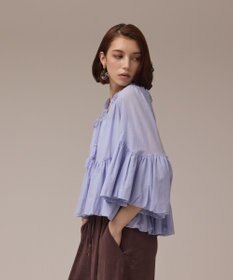 GRACE CONTINENTAL バルーンカフタントップ