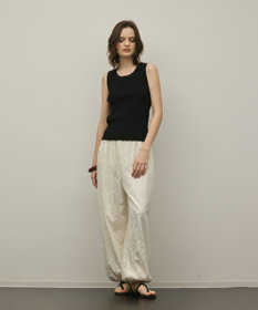 GRACE CONTINENTAL リブニットタンクトップ