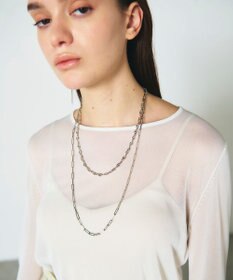 GRACE CONTINENTAL アンカーチェーンネックレス シルバー