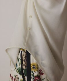 GRACE CONTINENTAL シアー2wayウエスタンシャツ