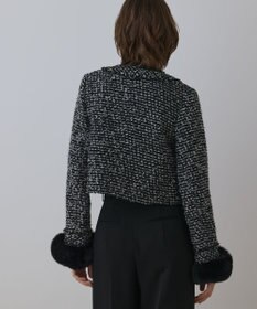 GRACE CONTINENTAL ツイードコンビジャケット