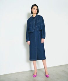 GRACE CONTINENTAL セットデニムワンピース
